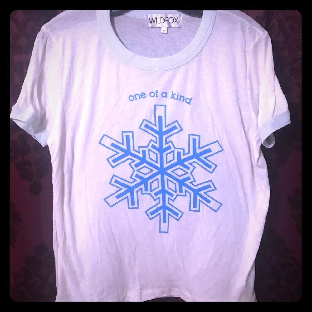 Wildfox 🦊 Christmas ❄️ tee Mont condit.👌🏻